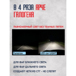 Светодиодные лампы 65w 6500К, 2шт